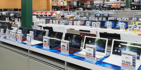 静岡本店 PC売場