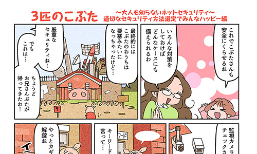 適切なセキュリティ方法選定でみんなハッピー編