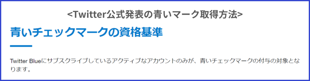 Twitterで公式マークを取得する方法