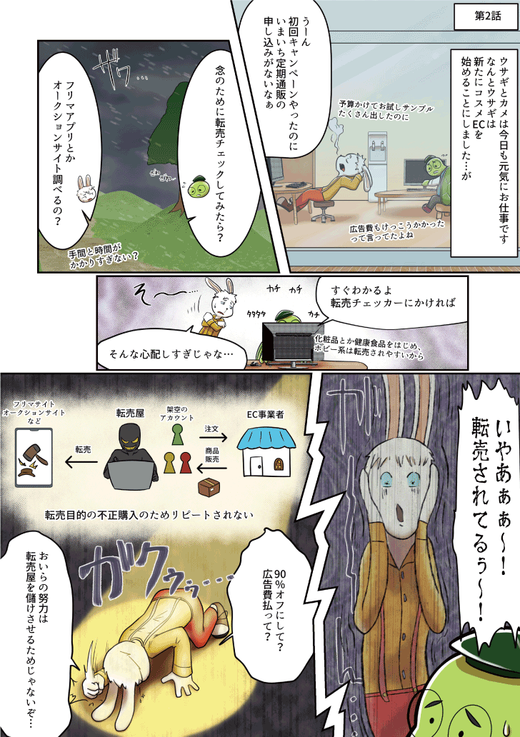第2話：転売対策ってできるの？折角のキャンペーン費用を無駄にしないために